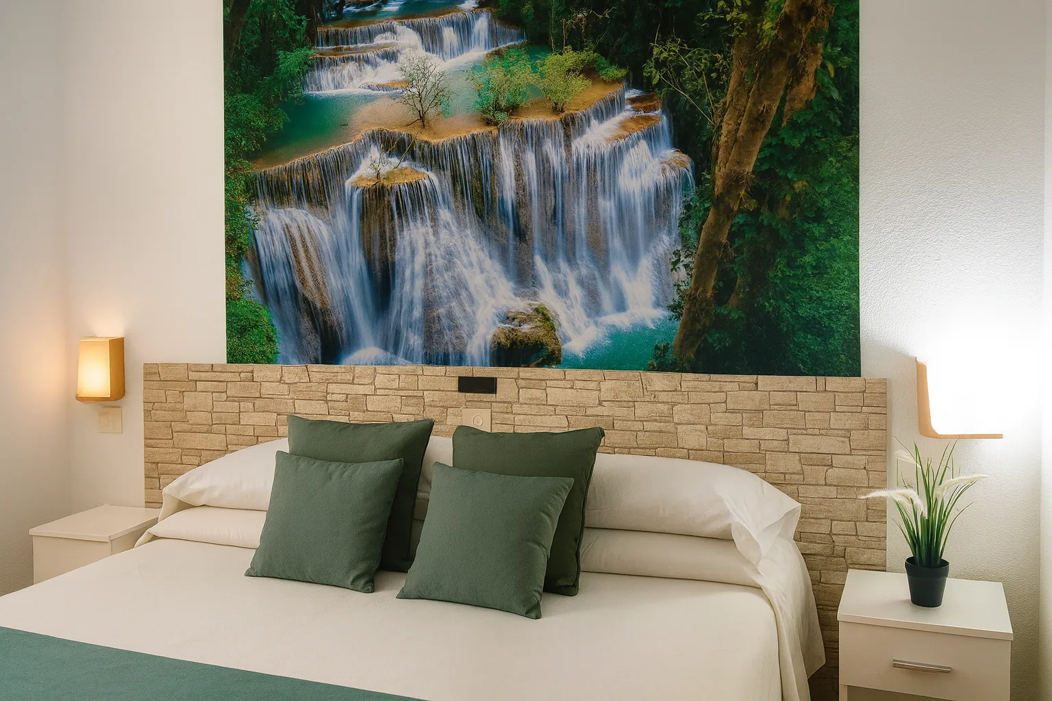 Habitación de matrimonio - Hotel Al-Ándalus Peal, Sierra de Cazorla